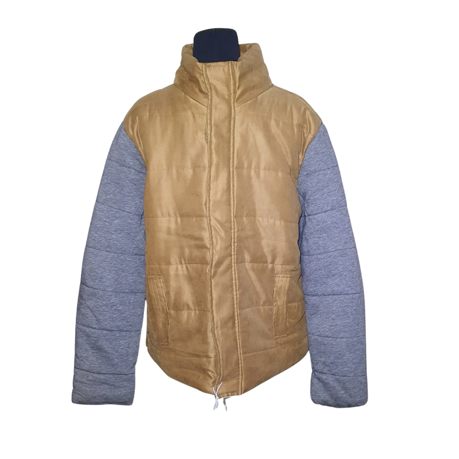 Men's Two-Tone Puffer Jacket