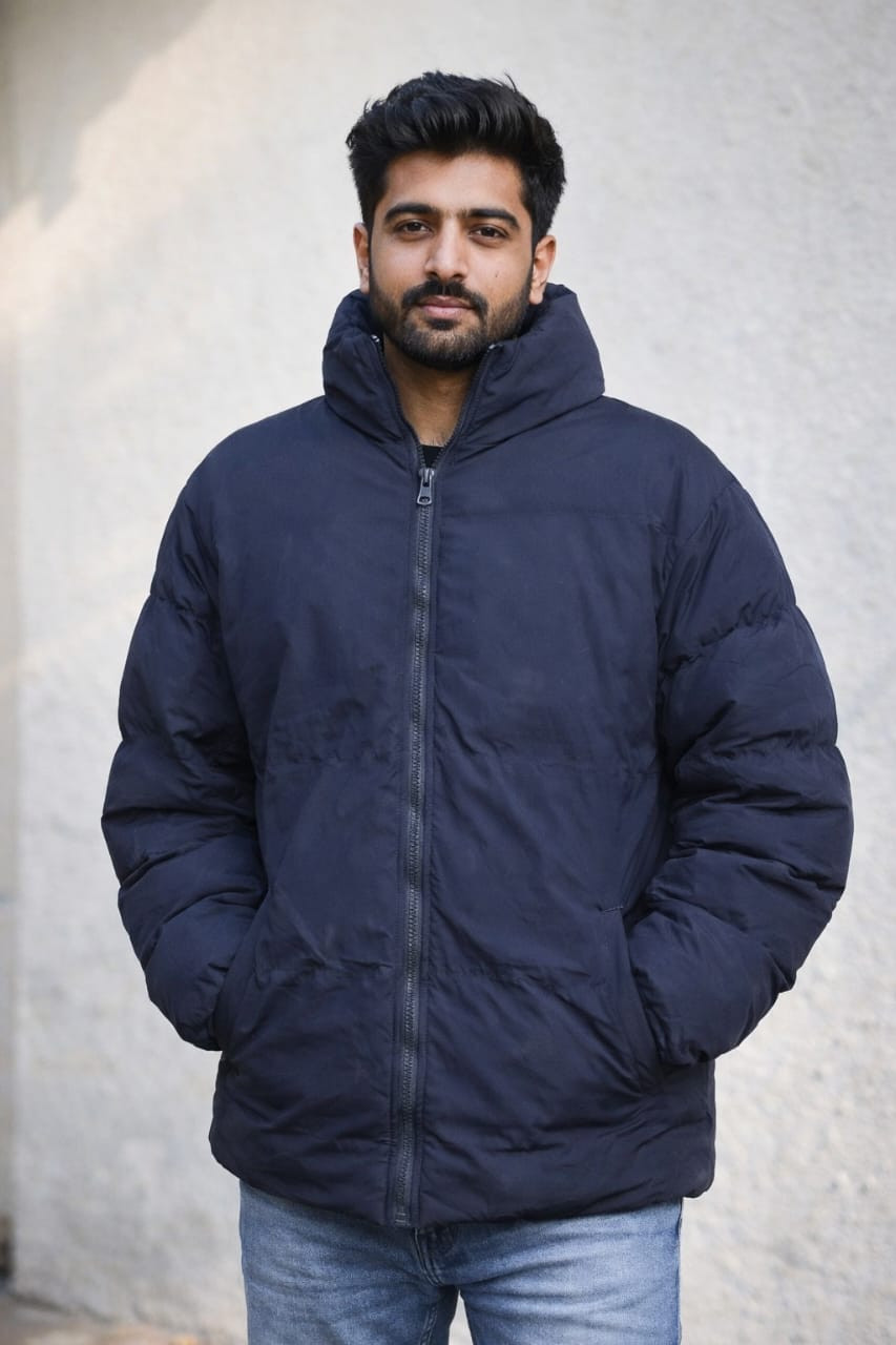Blue Zipper Jacket